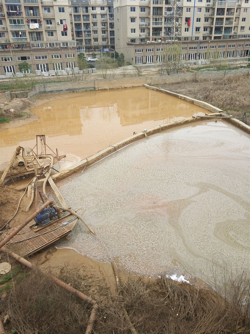 城区沉淀池淤泥清理-厂区废水池淤泥清淤
